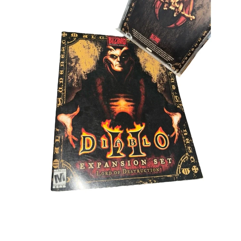 Diablo II 2 Lord of Destruction Expansion Set‎ PC Game Blizzard Complete